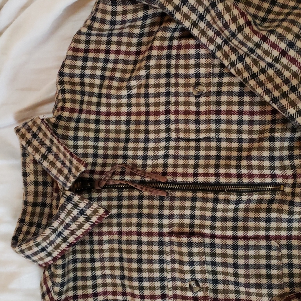 Vintage Express pullover shacket